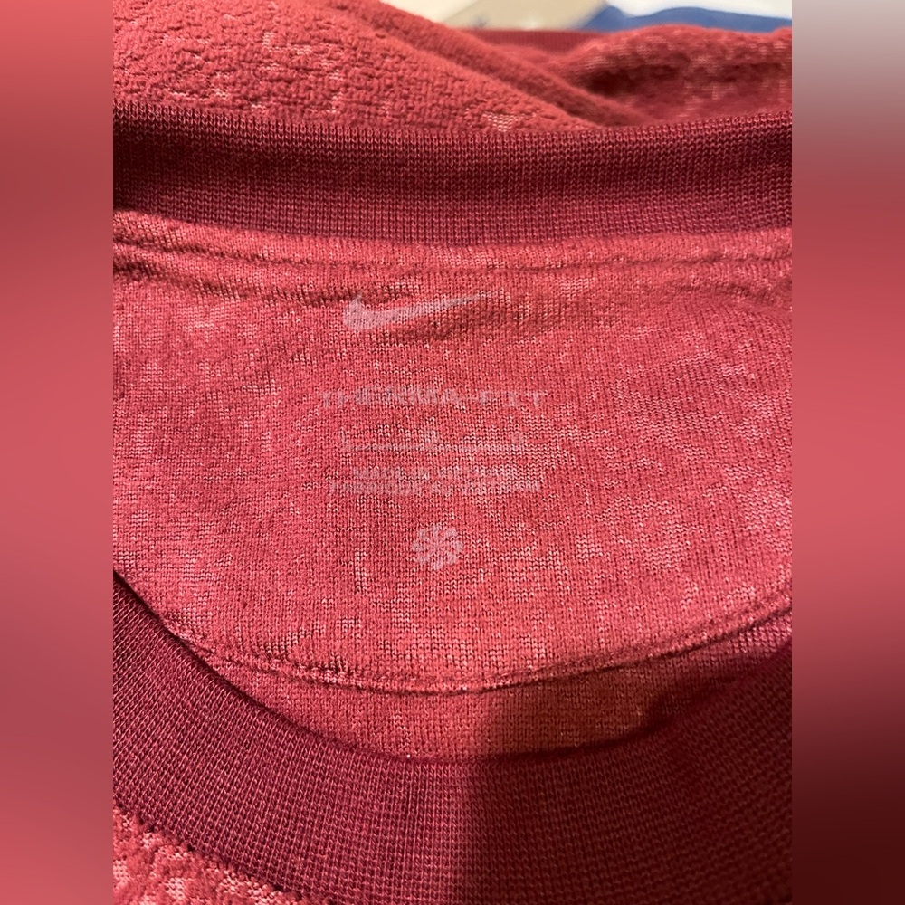 Nike • Primary Therma-FIT Versatile Crew • Dark Team Red • Men’s L - Picture 3 of 9